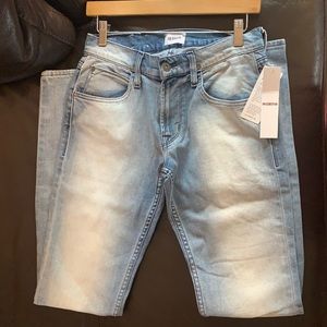 NEW HUDSON Men's Blake Slim Straight Jean Villa size 28 RETAILS: $198